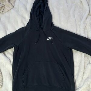 Black Nike Fleece Hoodie size S